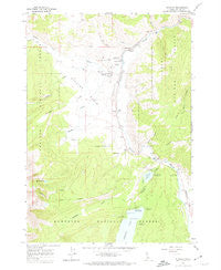 Stanley Idaho Historical topographic map, 1:24000 scale, 7.5 X 7.5 Minute, Year 1963