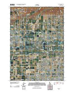 Star Idaho Historical topographic map, 1:24000 scale, 7.5 X 7.5 Minute, Year 2010