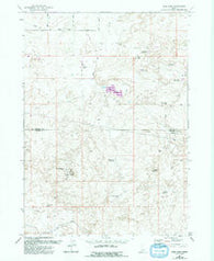 Star Lake Idaho Historical topographic map, 1:24000 scale, 7.5 X 7.5 Minute, Year 1971