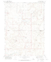 Star Lake Idaho Historical topographic map, 1:24000 scale, 7.5 X 7.5 Minute, Year 1971