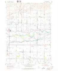 Star Idaho Historical topographic map, 1:24000 scale, 7.5 X 7.5 Minute, Year 1953