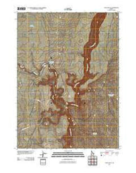 Star Valley Idaho Historical topographic map, 1:24000 scale, 7.5 X 7.5 Minute, Year 2011