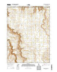 State Line Camp Idaho Current topographic map, 1:24000 scale, 7.5 X 7.5 Minute, Year 2013