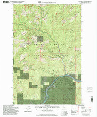 Steamboat Creek Idaho Historical topographic map, 1:24000 scale, 7.5 X 7.5 Minute, Year 1996