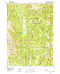 Stewart Flat Idaho Historical topographic map, 1:24000 scale, 7.5 X 7.5 Minute, Year 1949