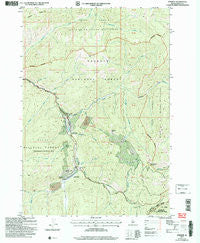 Stibnite Idaho Historical topographic map, 1:24000 scale, 7.5 X 7.5 Minute, Year 2004