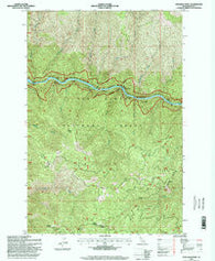 Stillman Point Idaho Historical topographic map, 1:24000 scale, 7.5 X 7.5 Minute, Year 1995