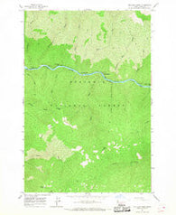 Stillman Point Idaho Historical topographic map, 1:24000 scale, 7.5 X 7.5 Minute, Year 1966