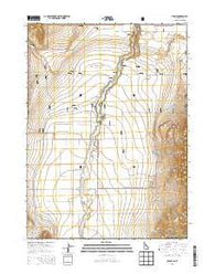 Stone Idaho Current topographic map, 1:24000 scale, 7.5 X 7.5 Minute, Year 2013
