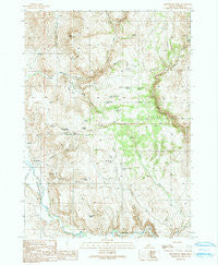 Stonehouse Creek Idaho Historical topographic map, 1:24000 scale, 7.5 X 7.5 Minute, Year 1990