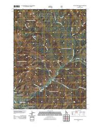 Stouts Mountain Idaho Historical topographic map, 1:24000 scale, 7.5 X 7.5 Minute, Year 2011