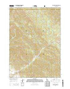 Stouts Mountain Idaho Current topographic map, 1:24000 scale, 7.5 X 7.5 Minute, Year 2013