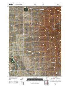 Strevell Idaho Historical topographic map, 1:24000 scale, 7.5 X 7.5 Minute, Year 2011
