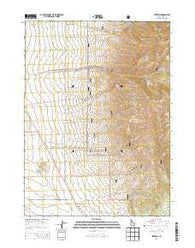 Strevell Idaho Current topographic map, 1:24000 scale, 7.5 X 7.5 Minute, Year 2013