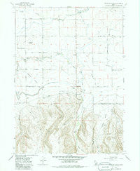 Stricker Butte Idaho Historical topographic map, 1:24000 scale, 7.5 X 7.5 Minute, Year 1979