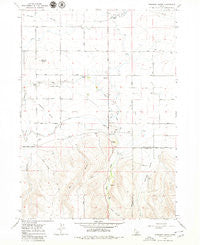 Stricker Butte Idaho Historical topographic map, 1:24000 scale, 7.5 X 7.5 Minute, Year 1979
