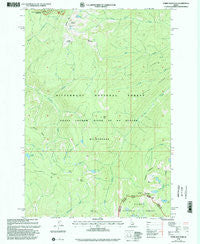 Stripe Mountain Idaho Historical topographic map, 1:24000 scale, 7.5 X 7.5 Minute, Year 1998