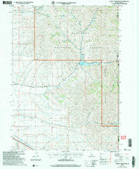 Sublett Reservoir Idaho Historical topographic map, 1:24000 scale, 7.5 X 7.5 Minute, Year 2001