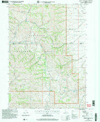Sublett Troughs Idaho Historical topographic map, 1:24000 scale, 7.5 X 7.5 Minute, Year 2001