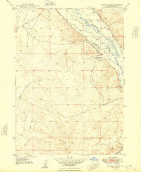 Sugar Valley Idaho Historical topographic map, 1:24000 scale, 7.5 X 7.5 Minute, Year 1948