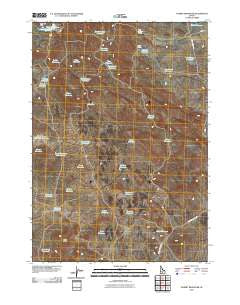 Summit Reservoir Idaho Historical topographic map, 1:24000 scale, 7.5 X 7.5 Minute, Year 2010