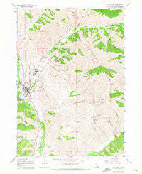 Sun Valley Idaho Historical topographic map, 1:24000 scale, 7.5 X 7.5 Minute, Year 1967