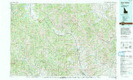 Sun Valley Idaho Historical topographic map, 1:100000 scale, 30 X 60 Minute, Year 1992