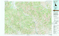 Sun Valley Idaho Historical topographic map, 1:100000 scale, 30 X 60 Minute, Year 1992
