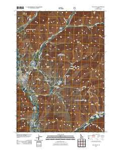 Sun Valley Idaho Historical topographic map, 1:24000 scale, 7.5 X 7.5 Minute, Year 2011