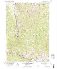 Sunbeam Idaho Historical topographic map, 1:24000 scale, 7.5 X 7.5 Minute, Year 1964