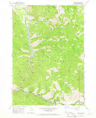 Sunbeam Idaho Historical topographic map, 1:24000 scale, 7.5 X 7.5 Minute, Year 1964
