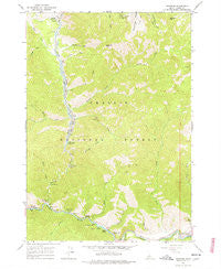 Sunbeam Idaho Historical topographic map, 1:24000 scale, 7.5 X 7.5 Minute, Year 1964