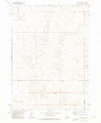 Sunset Lake Idaho Historical topographic map, 1:24000 scale, 7.5 X 7.5 Minute, Year 1972