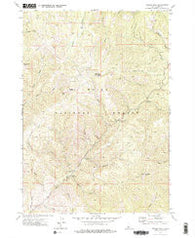 Sunset Mtn. Idaho Historical topographic map, 1:24000 scale, 7.5 X 7.5 Minute, Year 1972