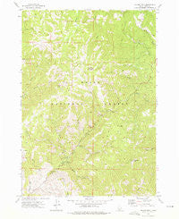 Sunset Mtn. Idaho Historical topographic map, 1:24000 scale, 7.5 X 7.5 Minute, Year 1972
