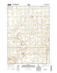 Sunset Lake Idaho Current topographic map, 1:24000 scale, 7.5 X 7.5 Minute, Year 2013