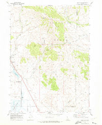 Swan Lake Idaho Historical topographic map, 1:24000 scale, 7.5 X 7.5 Minute, Year 1969
