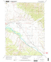 Swan Valley Idaho Historical topographic map, 1:24000 scale, 7.5 X 7.5 Minute, Year 1966