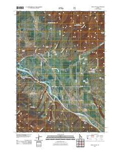 Swan Valley Idaho Historical topographic map, 1:24000 scale, 7.5 X 7.5 Minute, Year 2011