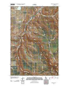 Sweetwater Idaho Historical topographic map, 1:24000 scale, 7.5 X 7.5 Minute, Year 2010