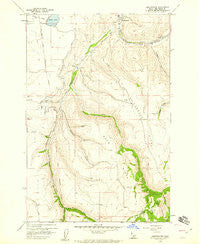 Sweetwater Idaho Historical topographic map, 1:24000 scale, 7.5 X 7.5 Minute, Year 1958