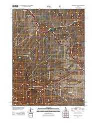 Sweetzer Canyon Idaho Historical topographic map, 1:24000 scale, 7.5 X 7.5 Minute, Year 2011