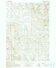 Swisher Mountain Idaho Historical topographic map, 1:24000 scale, 7.5 X 7.5 Minute, Year 1990