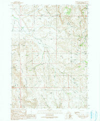 Swisher Mountain Idaho Historical topographic map, 1:24000 scale, 7.5 X 7.5 Minute, Year 1990