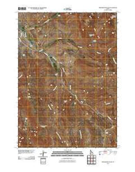 Swisher Mountain Idaho Historical topographic map, 1:24000 scale, 7.5 X 7.5 Minute, Year 2010