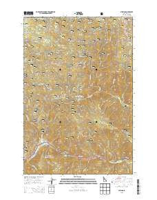 Syringa Idaho Current topographic map, 1:24000 scale, 7.5 X 7.5 Minute, Year 2013