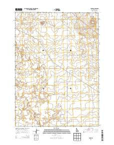 Taber Idaho Current topographic map, 1:24000 scale, 7.5 X 7.5 Minute, Year 2013