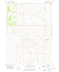 Taber NE Idaho Historical topographic map, 1:24000 scale, 7.5 X 7.5 Minute, Year 1973