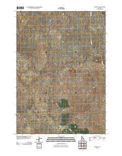 Taber NE Idaho Historical topographic map, 1:24000 scale, 7.5 X 7.5 Minute, Year 2010