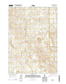 Taber NE Idaho Current topographic map, 1:24000 scale, 7.5 X 7.5 Minute, Year 2013